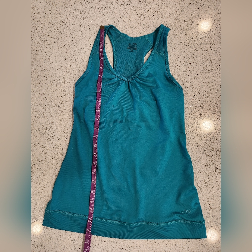 Teal Champion workout tank XS - Picture 4 of 4